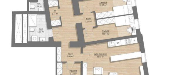 4-Zimmer Wohnung in Margareten, Austria, Nr. 234163 15