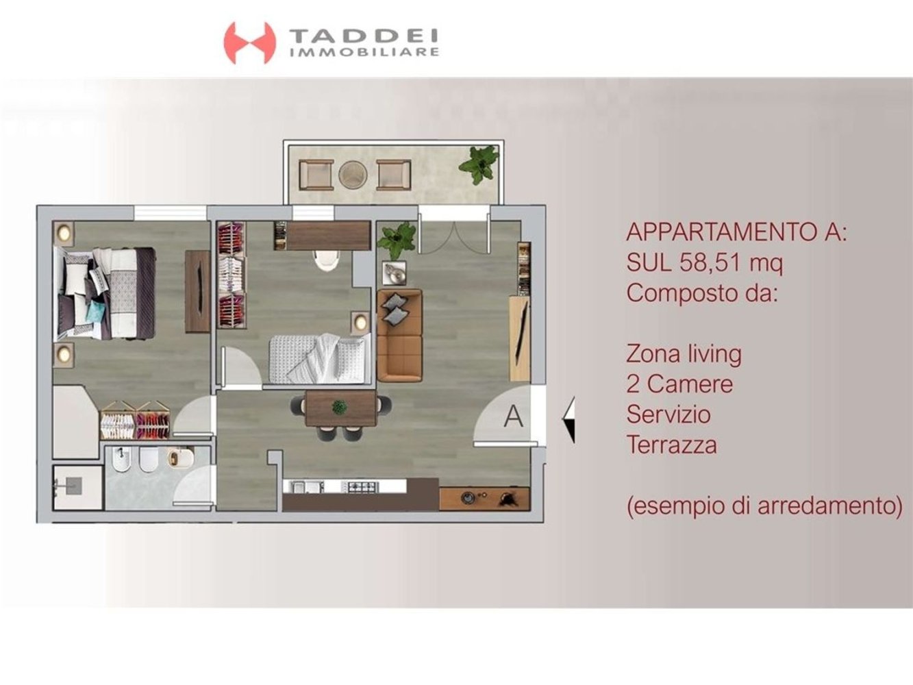 3غرفة شقة في Florence, Italy رقم 269414