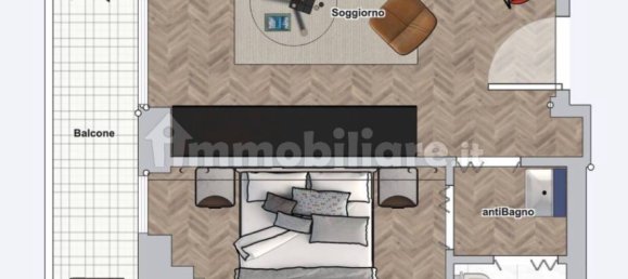 Apartamento de 1 dormitorio en Milan, Italy No. 244241 3