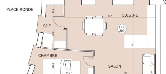 1 غرف نوم شقة في Lyon, France رقم 322726 4