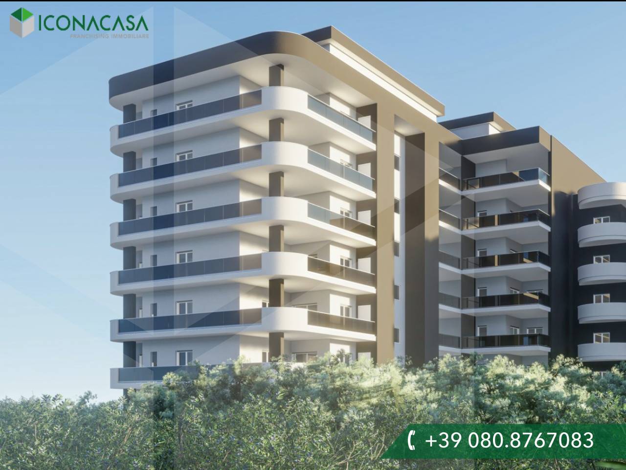 Apartamento de 2 habitaciónes en Molfetta, Italy No. 30531