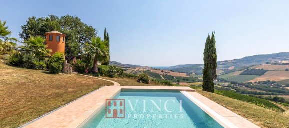 6 غرف نوم قلاع في Montefiore dell'Aso, Italy رقم 295142 43