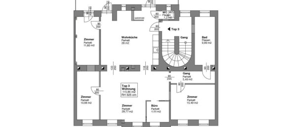 4-salle Appartement à Wahring, Austria No. 145407 14