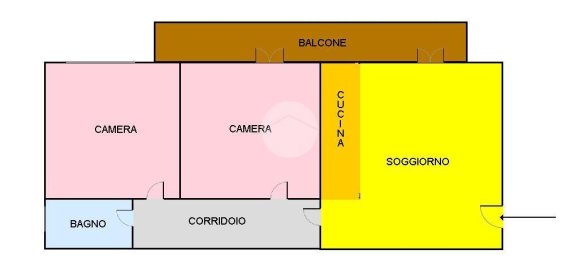 Квартира с 3 комнатами в Неаполь, Италия № 125280 26