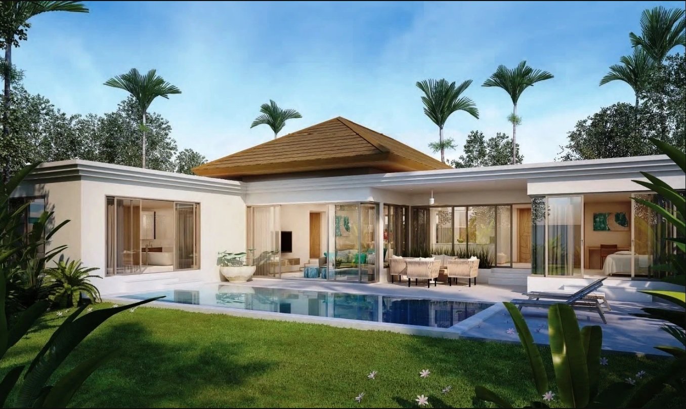 Вилла с 3 спальнями в Пляж Лаян, Таиланд № 25925