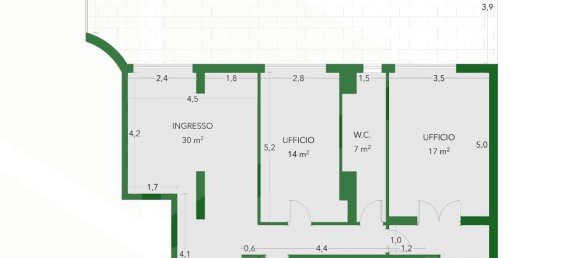 3-salle Bureau à Bari, Italy No. 26479 2
