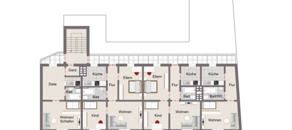 Edifício de 19 divisões em Herford, Germany N.º 91732 22