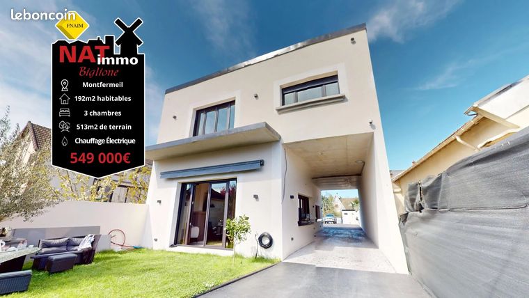 3 Schlafzimmer Haus in Montfermeil, France, Nr. 354740