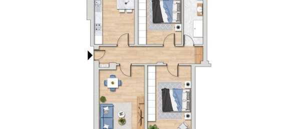 3غرفة شقة في Milan, Italy رقم 246777 21