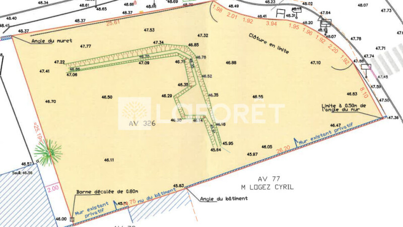 Terreno de 1 dormitorio en Condette, France No. 45887