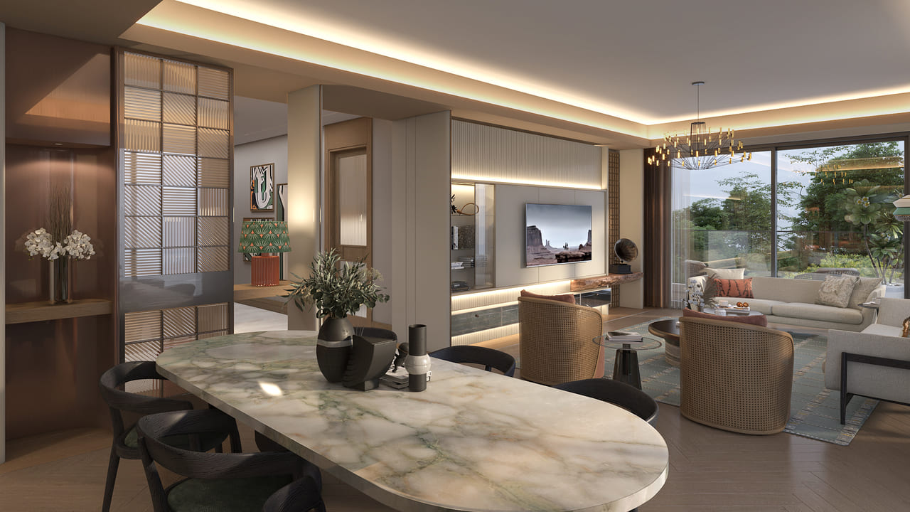 Wohnung 2+1 in Next Level Kemer, Eyup, Turkey, Nr. 38320