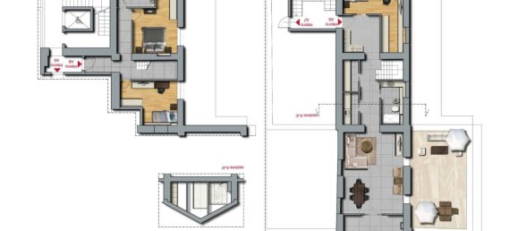 3 bedrooms Apartment in Naples, Italy No. 91677 24