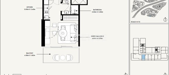 2 dormitorios apartamento en venta en Dubai, UAE № 114450 17