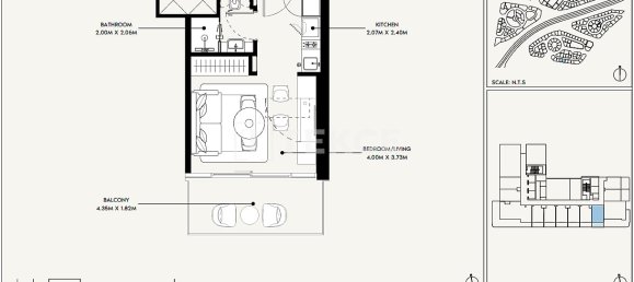 2 dormitorios apartamento en venta en Dubai, UAE № 114450 12
