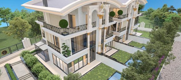 Villa de 4+1 en Alanya, Turkey No. 23396 8