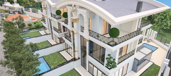 Villa de 4+1 en Alanya, Turkey No. 23396 7