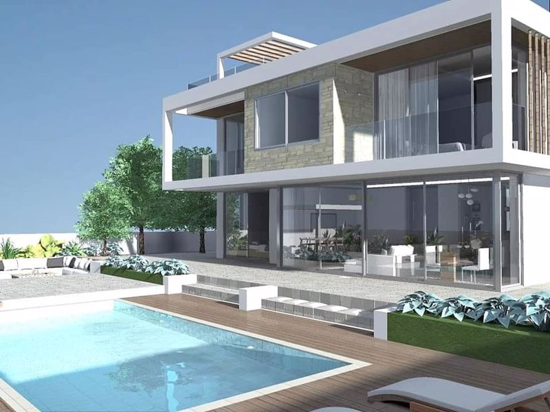 4 bedrooms Villa in Pegeia, Cyprus No. 9357
