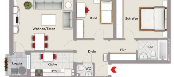 Apartamento T2 em Oberhausen, Germany N.º 260955 14