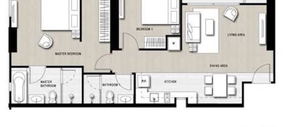 2 bedrooms Condo in Bangkok, Thailand No. 2807 11