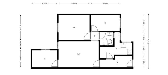 Пентхаус с 3 спальнями в Сант-Андреу, Испания № 154683 24