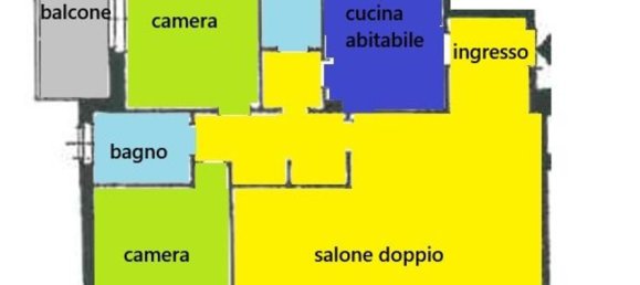 4 rooms Apartment in Milan, Italy No. 333213 25