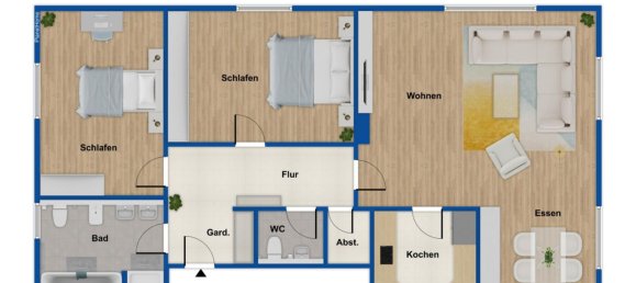 3غرفة منزل في Aschaffenburg, Germany رقم 199483 11