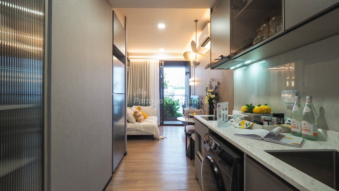 Apartamento com 1 quarto em condomínio em Bang Lamung, Thailand N.º 22938