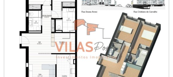 2 Schlafzimmer Wohnung in Matosinhos, Portugal, Nr. 128467 9