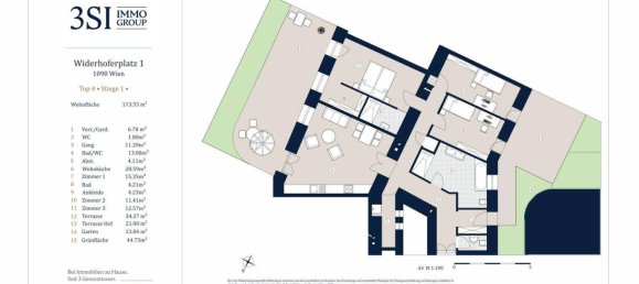 4-Zimmer Wohnung in Alsergrund, Austria, Nr. 86530 20