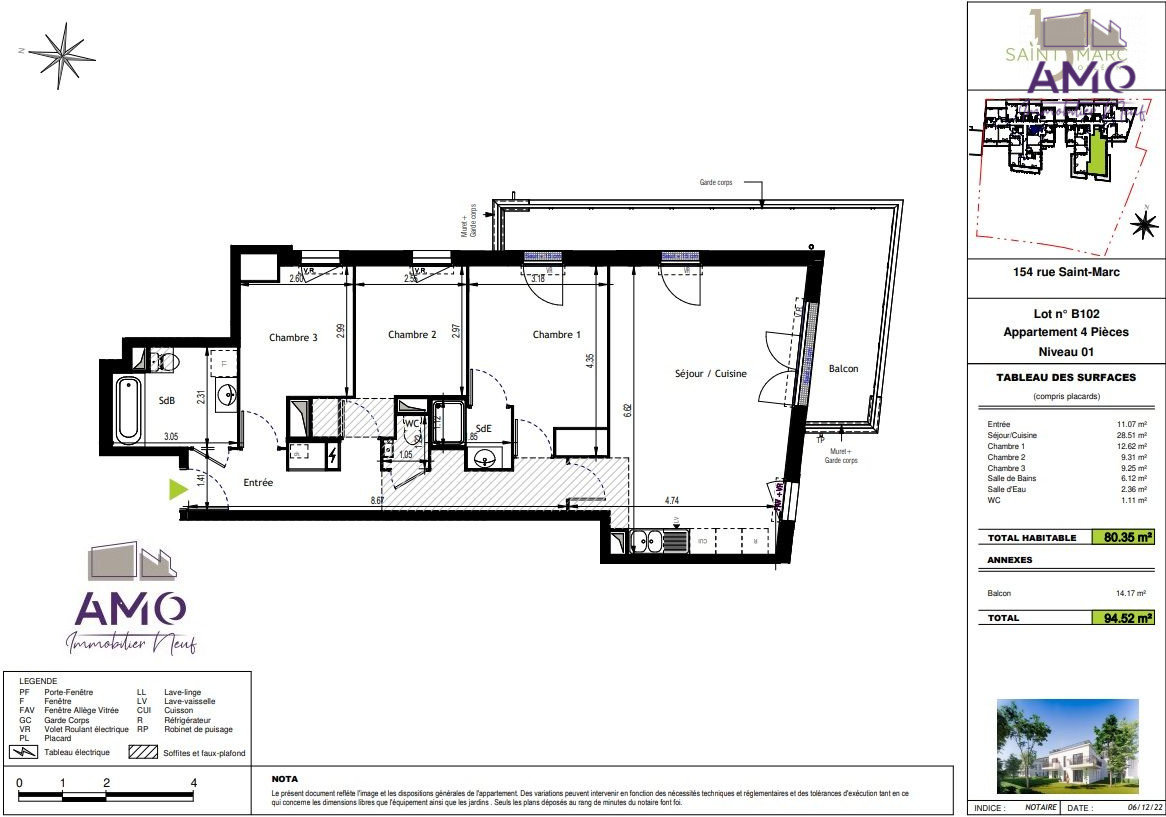 Apartamento T3 em Orleans, France N.º 241449