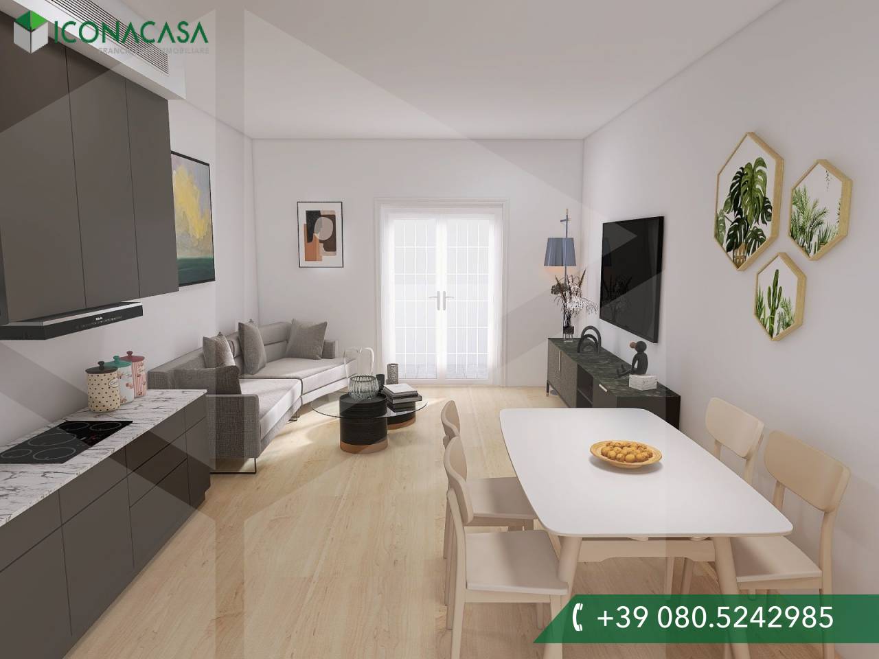Apartamento de 4 divisões em Bitritto, Italy N.º 27281