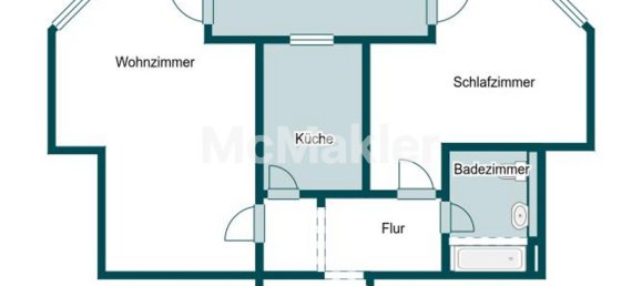 1 chambre Appartement à Magdeburg, Germany No. 304929 15