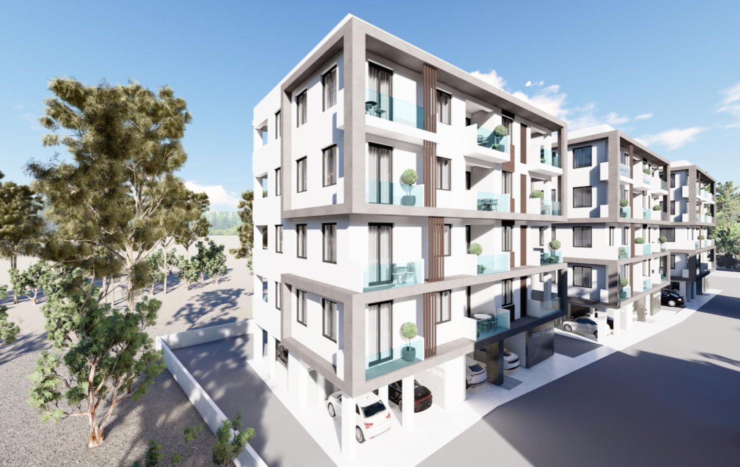 Apartamento T2 em Asomatos, Cyprus N.º 35483
