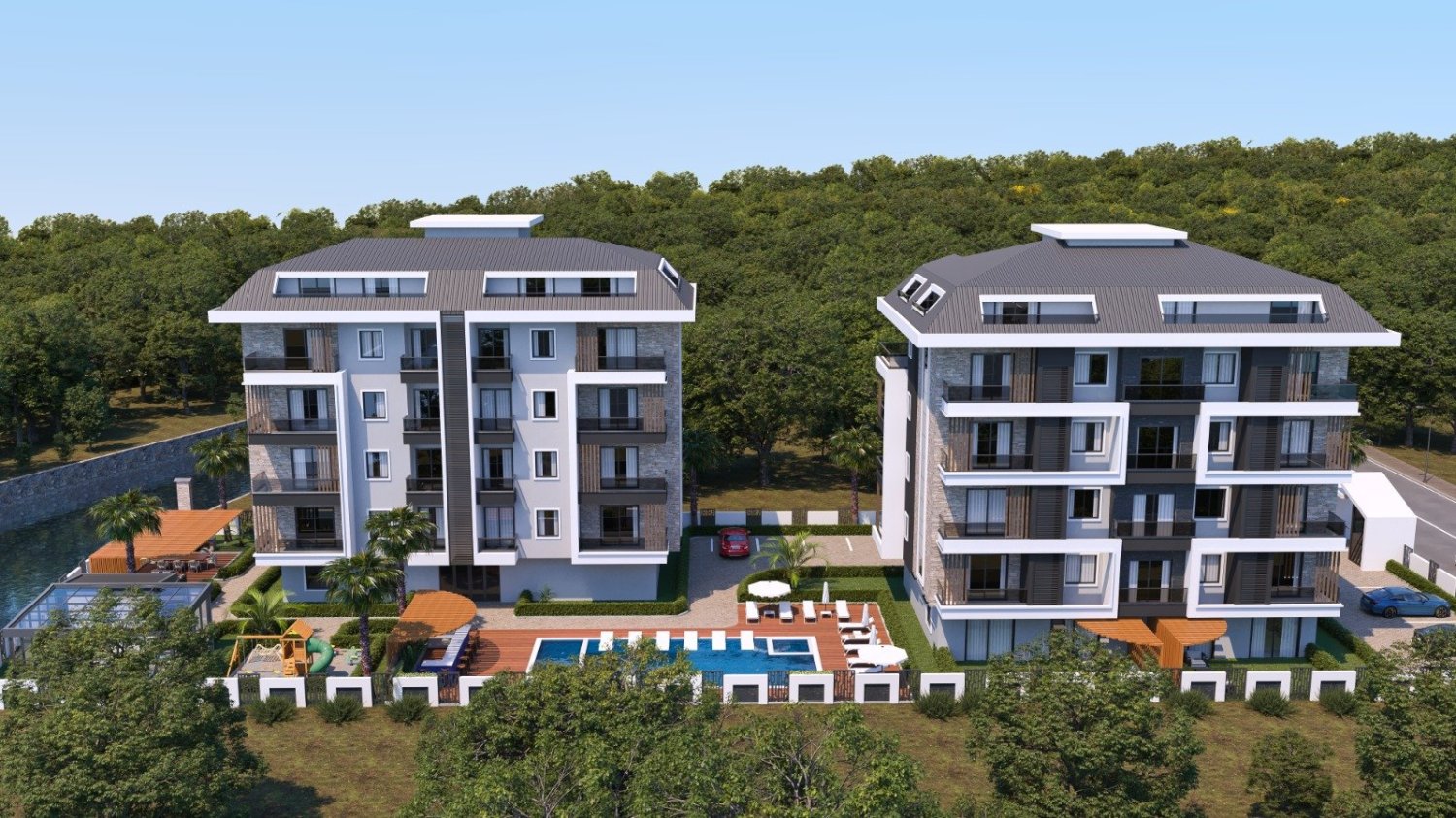 Apartment 1+1 in Alanya, Turkey No. 26737