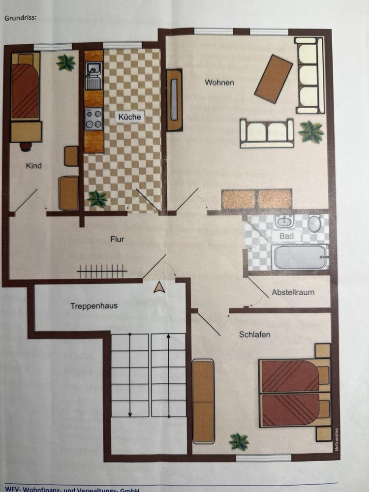 2 bedrooms Apartment in Lower Saxony, Germany No. 240074