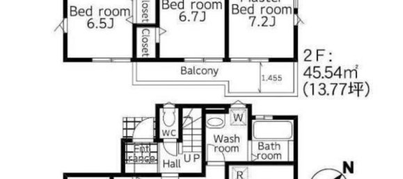 Дом с 4 спальнями в Сайтама, Япония № 6701 2