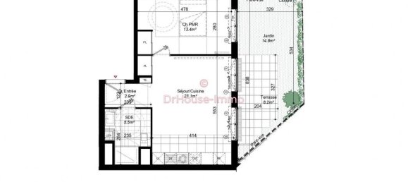 1 Schlafzimmer Wohnung in Aubervilliers, France, Nr. 173118 5