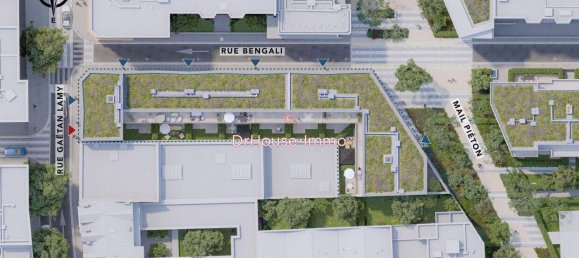 1 Schlafzimmer Wohnung in Aubervilliers, France, Nr. 173118 8