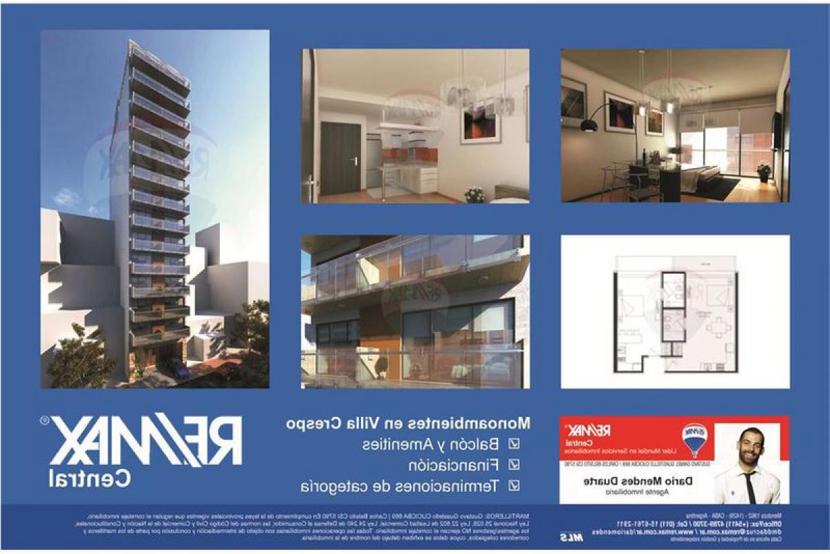 Studio in Buenos Aires, Argentina No. 96611