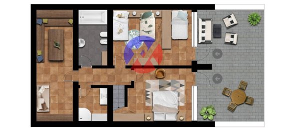 4-salle Appartement à Moena, Italy No. 136838 25