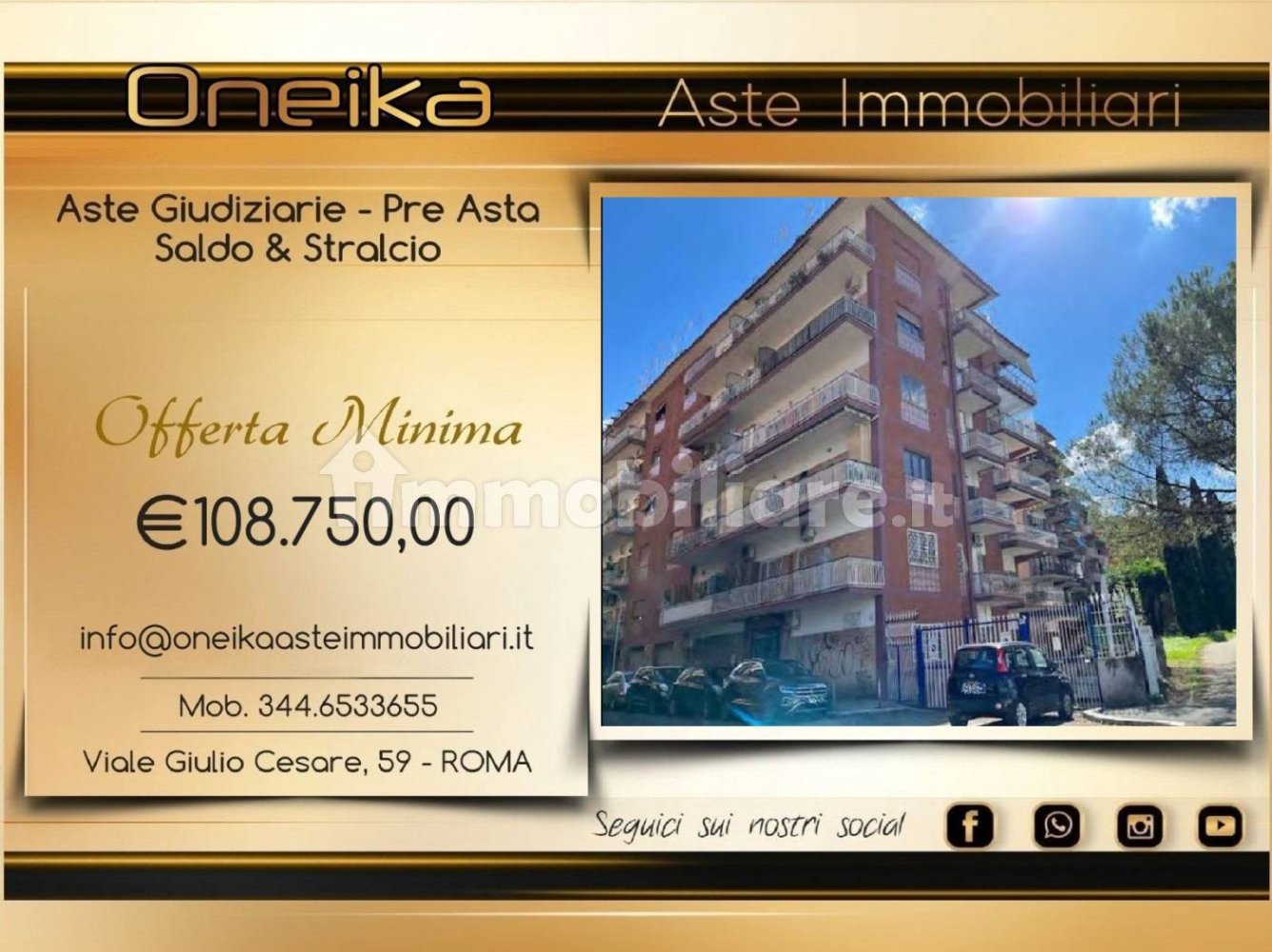 1 Schlafzimmer Wohnung in Rome, Italy, Nr. 360345