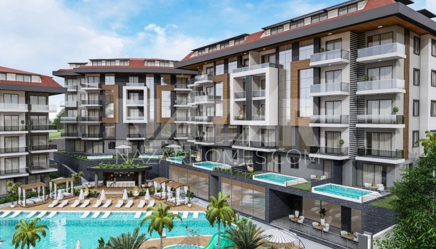 Appartement 1+1 à Alanya, Turkey No. 14419