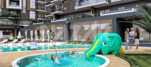 Appartement 1+1 à Alanya, Turkey No. 14419 10