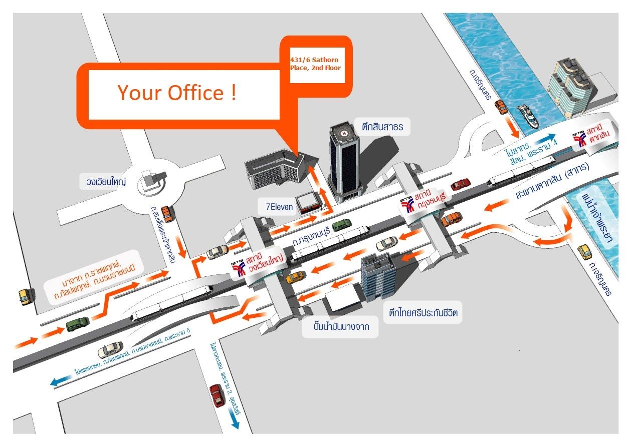  Office in Khlong San, Thailand No. 64875