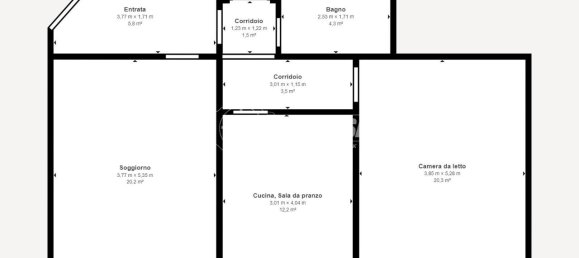 Apartamento de 3 divisões em Novi Ligure, Italy N.º 144904 18