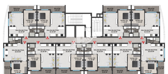 Apartment 1+1 in Avsallar, Turkey No. 3618 4