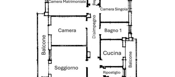4 rooms Apartment in Cremona, Italy No. 262415 37