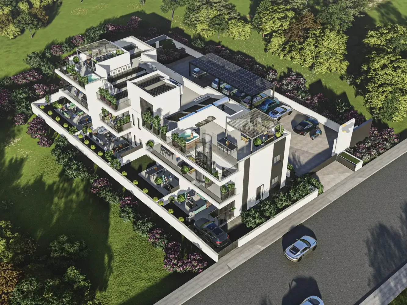 3 bedrooms Penthouse in Ypsonas, Cyprus No. 4299