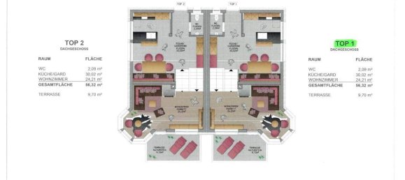 Adosado de 4 dormitorios en Mittersill, Austria No. 155925 23