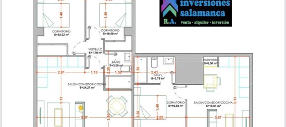Apartamento T1 em Salamanca, Spain N.º 18169 8